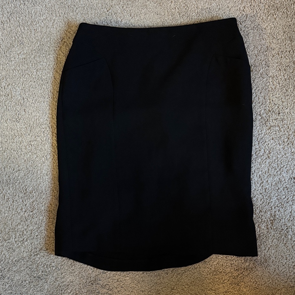 Jones Wear Black Pencil Skirt - Classic Ponte Silhouette